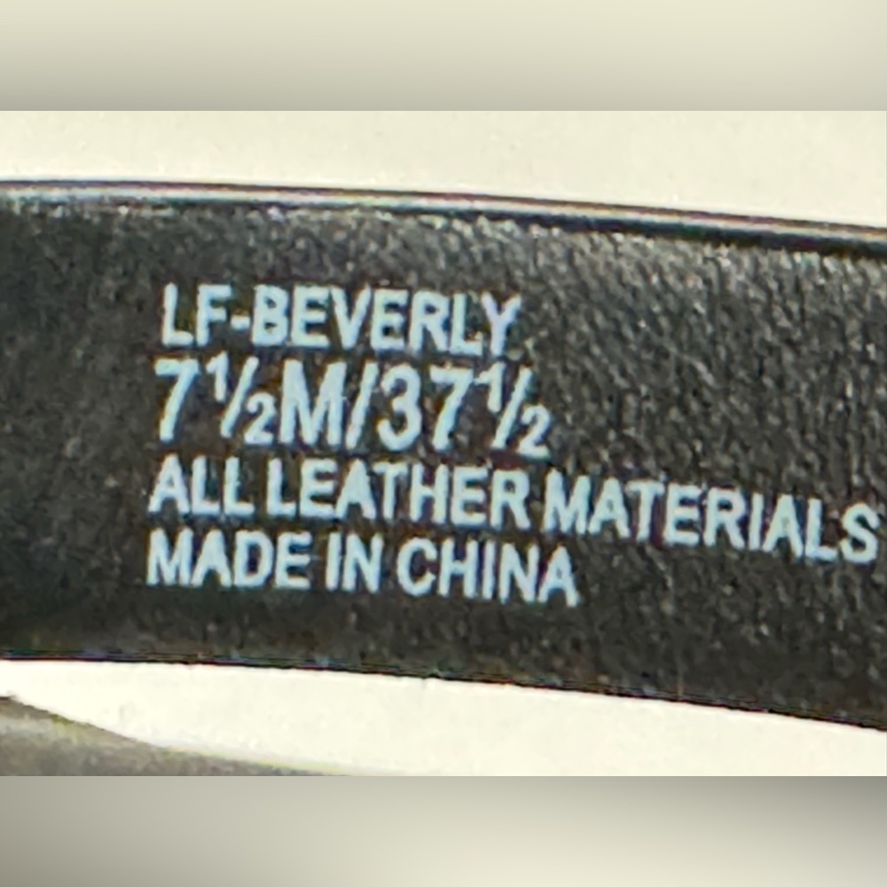 Lafayette 148 New York Women's Beverly Sandals Black Leather Size 7.5M - Picture 7 of 9